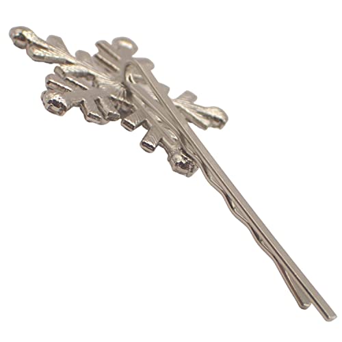 Topkids Accessories 2pc Rhinestone Christmas Hair Accessories Hair Grips, Hair Slides - Image 2