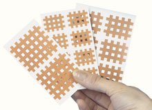 Vendaje cruzado para puntos de acupuntura S8 ATC2 de 20 x 6 bandas 2