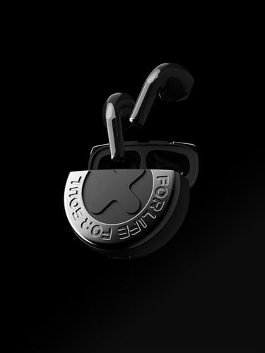 Kulaklık, Dmooster Earbuds D58 Şık Tasarım Boyun Asmalı İpli Stero Bluetooth V5.3 Kulaklık (siyah)