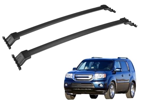 Barres transversales pour Pilot 2009-2015 support toit de SUV aluminium