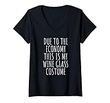 Pretend I'm A Wine Glass Lazy Halloween Tees