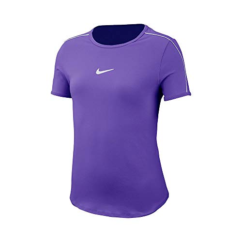 Nike G NKCT Dry Top - Haut de tennis blanc respirant pour enfant