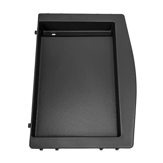 onlyfire BBQ Gusseisen Plancha Grillplatte Grill Griddle für Weber Genesis II 300, 400 und 600 Serie Gasgrill, Grillpfanne Ersatz für 7599
