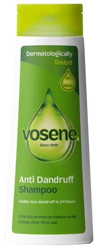 Vosene Anti-dandruff shampoo 300ml reduces dandruff and scalp itch; suitable for daily use