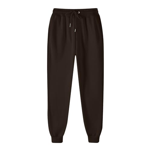 Men's Lightweight Cotton Sweatpants Baggy Elastic Bottom Lounge Jogger Pants Big and Tall, S-3XL