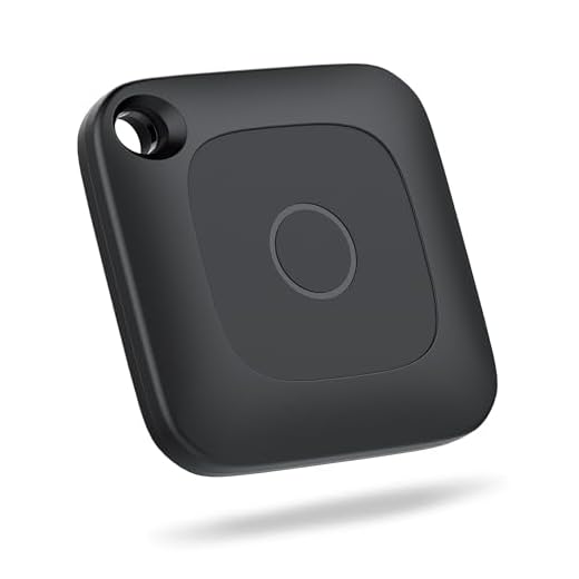 Hoxe Air Tracker Tag, Smart Tag Funziona con Apple Dov'è App (Solo iOS), Localizzatore Chiavi, Trova Oggetti per Valigie/Bagagli, 100dB Sonoro, Batteria Sostituibile, Impermeabile Key Finder, 1-Pezzo