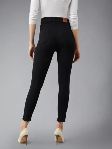 Image of Dolce Crudo Distressed High Rise Skinny Jeans for Women