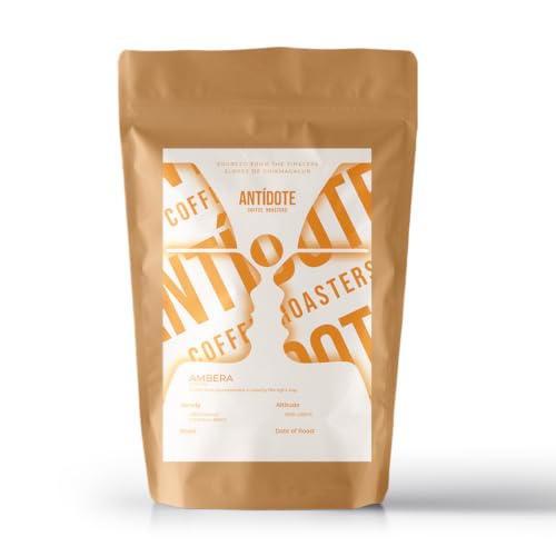 Image of ANTIDOTE COFFEE ROASTERS Ambera | Premium Caramel Flavored Coffee | Freshly Roasted Small Batch Beans | Single Origin Chikmagalur Arabica | 250G Medium Roast