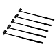 5 STÜCKE Plum Blossom Dermal Hammer Single End Schwarz ABS Griff Leichte Edelstahl Nadel Dermal Hammer Set für die Industrie