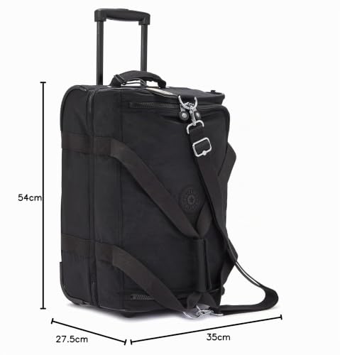 Miniatura 6 de Kipling Teagan Us, Maleta Cabina, Blanda Con 2 Ruedas, 54 Cm, 39 L, 2.6 Kg, Negro Noir