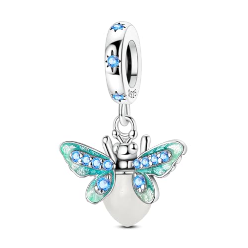 Image of 925 Sterling Silver Charms,Hypoallergenic Beads,Compatible with Pandora Bracelets and Necklaces,Women Holiday Gift Pendants