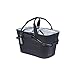 Basil Noir Carry All - Cesta Trasera, Color Negro Medianoche, 22 litros