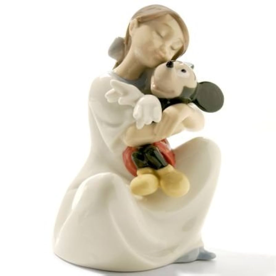 ミッキー　LLADRO Mickey Total Black Sculpture | Lladró® USA