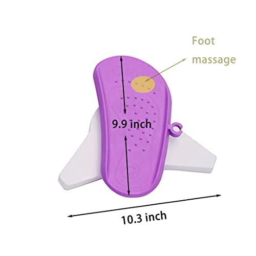 JOIN MATCH Twister Board Twisting Stepper for Aerobic Exercise, Full Body Toning Workout
