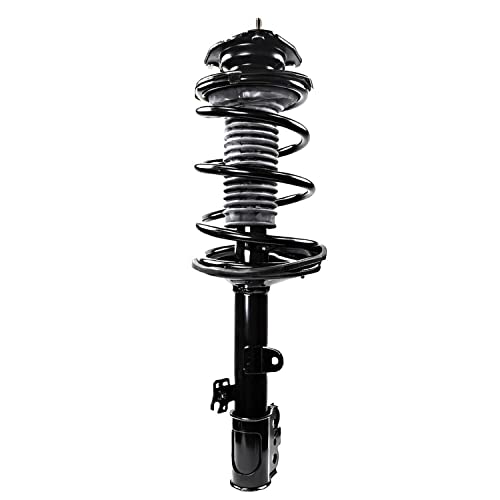 Image of Detroit Axle - Front Struts w /Coil Springs Sway Bar Links Lower Ball Joints Replacement for 2011-2014 Toyota Sienna AWD - 6pc Set