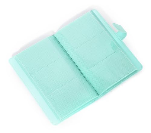 Image of Mini Photo Album 108 Pockets for 3x2 inch Instax Mini Films - Fits Instax Mini 13, 12, Evo, 7s, 8, 25, 50s, 90, Polaroid PIC-300P, Z2300, Instax SP-1 - Portable Film Storage Book (Cantaloupe Green)