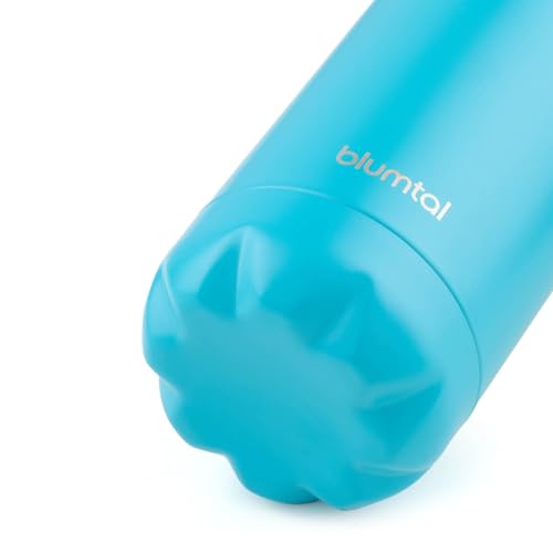 Blumtal Trinkflasche 500 ml Edelstahl - auslaufsichere Isolierflasche - BPA-freie Trinkflasche kalt & warm - doppelwandige Insulated Bottle - rostbeständige Isolierflasche Petrol 2