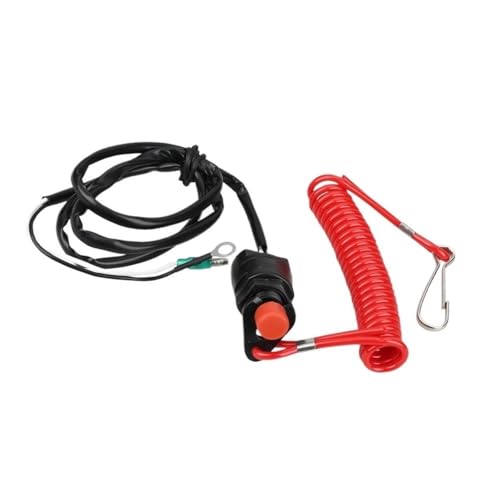 Interrupteur d'arrêt moteur hors-bord 66T-82575-01 haute durabilité