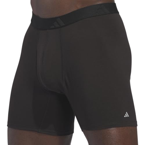 Image of adidas Men's Performance 3-Pack Long Boxer Brief