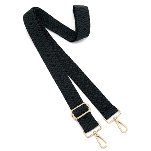 Image of ZOOEASS Wide Shoulder Strap Adjustable Replacement Belt Guitar Style Crossbody Bag Handbag Strap Multicolor Canvas Straps(Wide:1.5in)(Color28)