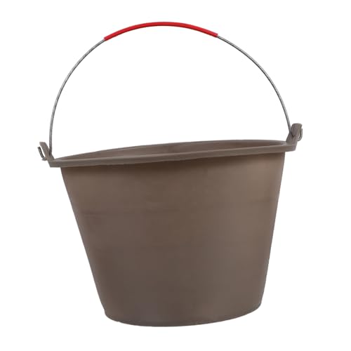 DIYEAH Seau à Béton Vide Seau à Ciment Plastique avec Poignée pour Chantier De Construction