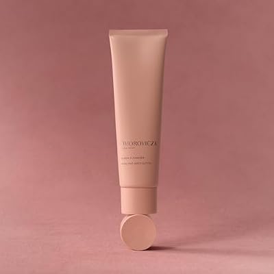 Omorovicza Queen Cleanser (5.1 oz), face cleanser, Nourishing Cream Cleanser Face Wash with Calendula Flower Extract, Moringa Seed Peptides & Borage Seed Oil, to Soothe and Balance Sensitive Skin
