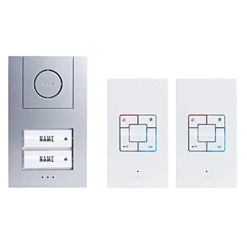 AD-ALU 4020 S Audio Türsprechanlage 2-Familienhaus Gegensprechanlage AD-ALU4020S
