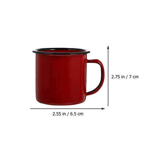 BESTonZON 2 Unids Camping Taza de Café Tazas de Vino Tazas Pequeñas Pequeñas Vitivinantes Vajillas Camping Plano Plano… - Imagen 3