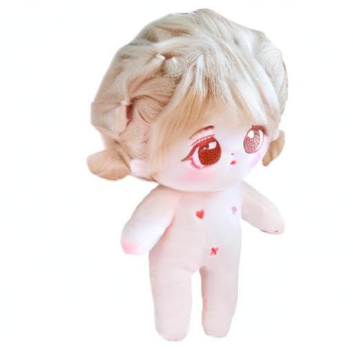 Foto 7 de 7 de niannyyhouse - Muñeca de felpa de 20 cm, Cuerpo de Peluche humanoide, sin atributo, 8 Pulgadas, Ropa normal…