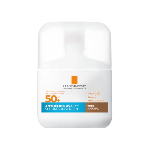 La Roche-Posay Anthelios UVAIR Serum Sunscreen SPF50+ Deep, Tinted, 50ml
