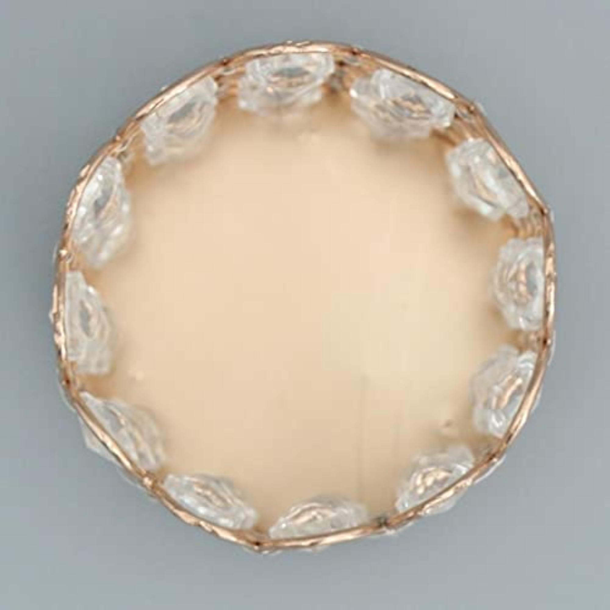 Romantic Votive Crystal Beads Candle Holder