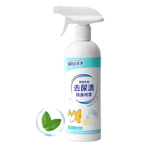 Tkrepbarnd ペット用のスプレーを消臭、犬用の脱臭スプレー,ペット用の16.9オンスの尿制御エリミネーター | エアコン、猫のグルーミング香水、カーペット家具用の長持ちするソファ香水