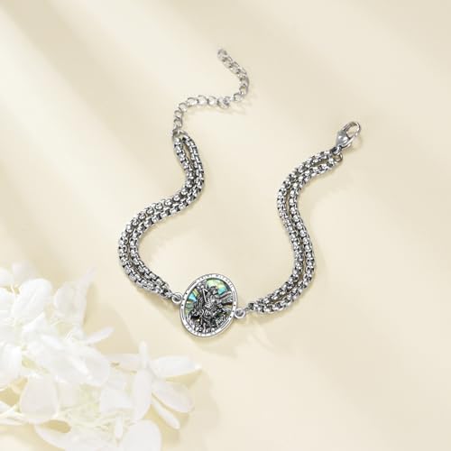 Religious Medal Bracelet 925 Sterling Silver Greek Catholic Bracelet Jewelry Gifts for Men Women2