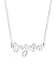 Produktbild Elli Damen-Kette mit Anhänger Wiesn Wordings 925 Silber 45 cm - 0105871217_45