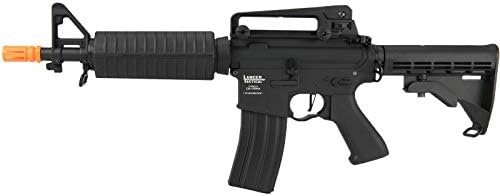 Lancer Tactical M933 Commando Proline Airsoft AEG Rifle 350 FPS Black