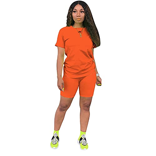 Image of TOPONSKY Womens 2 Piece Sports Outfit Tracksuit Shirt Shorts Jogger Bodycon Sets