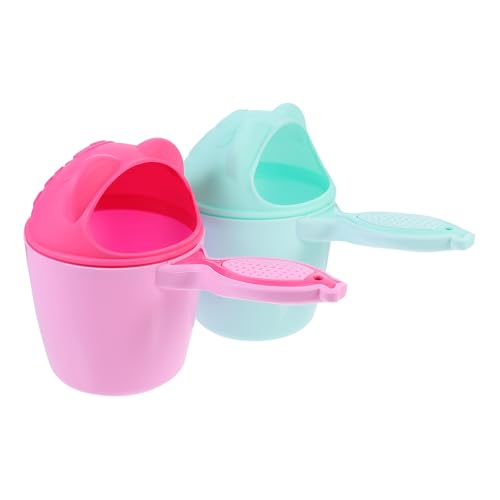 Opiniones y reviews de Accesorios infantiles para ducha favoritos de las personas. 47 JOINPAYA Vasos para Champú de Ñiño 2 Piezas (Rosa y Verde) de Plástico Seguro Diseño Aspersor, Taza para Enjuague de Baño Infantil, Accesorio para Lavar Cabeza y Ducha