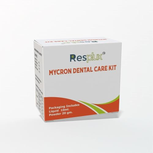 Image of Resplux Mycron Zinc Oxide Eugenol Cement Dental Care Travel Kit for Crowns and Bridges Filling
