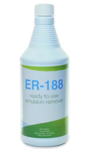 Emulsion Remover for Screen Printing - KorChem ER 188 - Screen Printing (16 oz / 1 Pint) Silk Screen Stencil Remover - Screen Reclaiming - Screen Printing Chemicals