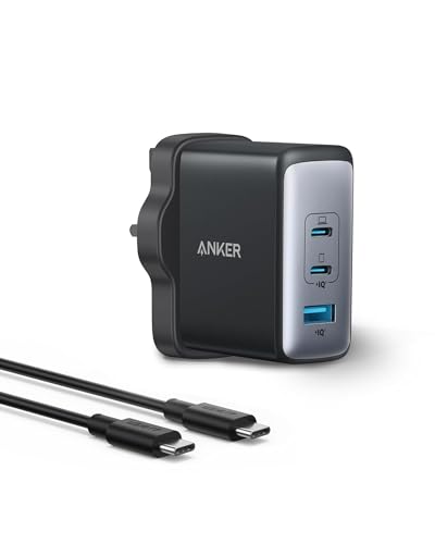 USB C Plug Anker 100W USB C Charger 736 Charger (Nano II) 3-Port Fast Compact Wall Charger for MacBook Pro/Air Google Pixelbook ThinkPad Dell XPS iPad Pro Galaxy S26 Series iPhone17/16/15