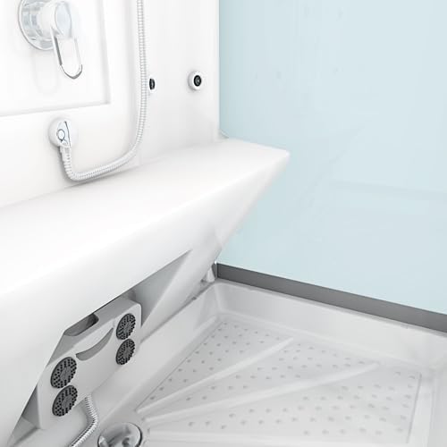 Bild 5 - AcquaVapore Dampfdusche Sauna Dusche Duschkabine D27-EH-EC-EA-ALL 140x90 cm MIT 2K Scheiben Versiegelung