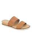 Runde offene Zehenpartie Esprit Damen Dansel Schiebe-Sandalen, Whiskey, 39 EU