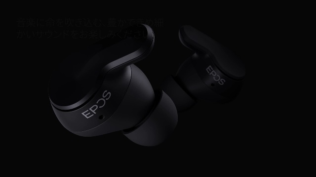 Amazon.co.jp: EPOS ADAPT E1 True Wireless Earbuds Black