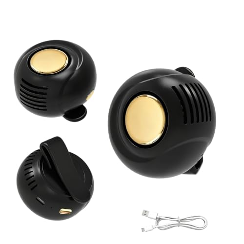 Ventilador sin aspas portátil con pinza y ajuste de 3 velocidades para bolsa 5