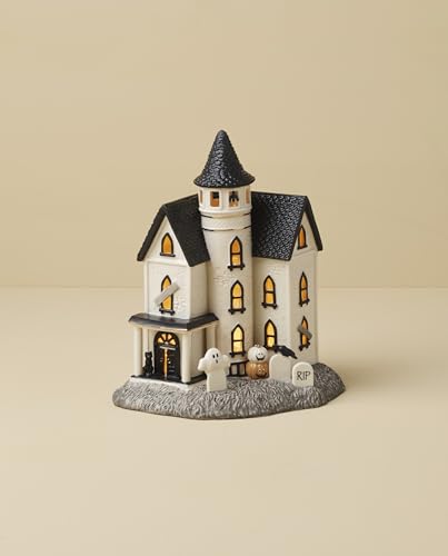 Image of Lenox Vintage Halloween Light-Up Manor Figurine