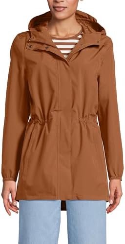 Lands' End Squall Packable Waterproof Raincoat