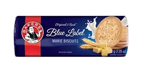 Biscuits South African Classic Cookies | Light Crisp Tea Biscuits for Coffee Dessert Baking Snacking Everyday Pantry Essential Blue Label Marie Bakers