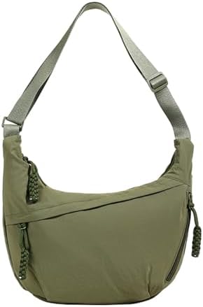 Genérico Crossbody Bag for Women, Crescent Waterproof Shoulder Ba...