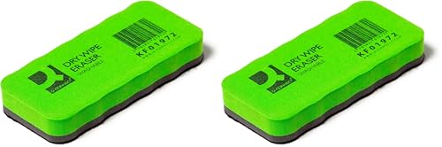Image of Q-Connect Drywipe Eraser Washable (Pack of 2)