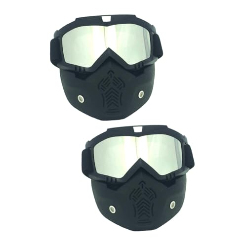 Lunettes de snowboard et ski VANZACK avec lentilles PC et masque amovible de rechange